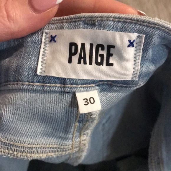 PAIGE Verdugo Ankle Straight Leg in LIGHT BLUE WASH - Picture 7 of 10